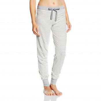 Skiny Sleep & Dream Hose lang für Damen, IVORY STRIPE 5738, Größe 36