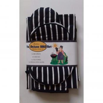 Elastex Professional Butchers Ensemble (Apron, Cap, Towel, Glove)