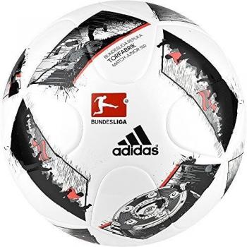 White/Black/Solar Red DFL Junior 350 von Adidas – Fußballgröße 5