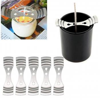 5PCS Three-Hole Metal Candle Holder for Handmade Candles