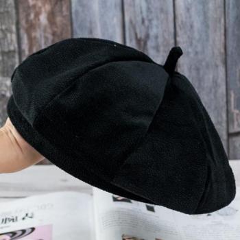 All-Match Velvet Beret Hat for Women