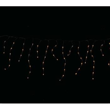 Cortina decorativa de 180 LED blancos para exterior de 1,70 mts