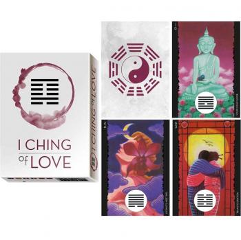 White Card Game “I Ching of Love” – A0205 (13.5 × 10 × 3 cm)
