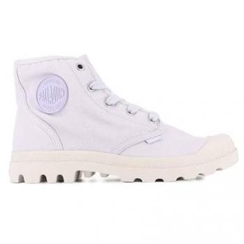 Palladium Pampa Hi Grau Milchgalaxie High Sneaker Baumwolle Damen 41