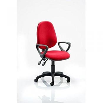 Eclipse II Lever Task Operator Chair Bespoke With Loop Arms In
