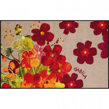 Rosina Wachtmeister Wohn‑Matte „Buntblumen“, 50 × 75 cm, 500 mm hoch