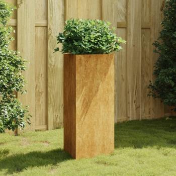 VidaXL Garden Planter 15.7x13.6x29.5 Corten Steel