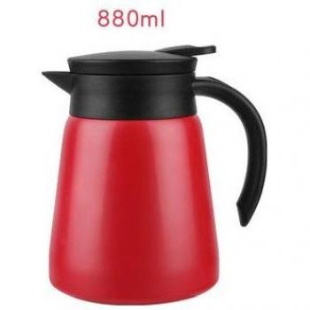 Hervidor de agua DMWD, 880ml, acero inoxidable 304, 12 horas de calor