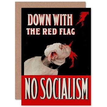 Canine Conspiracy: Anti‑Socialism Card & Envelope Set