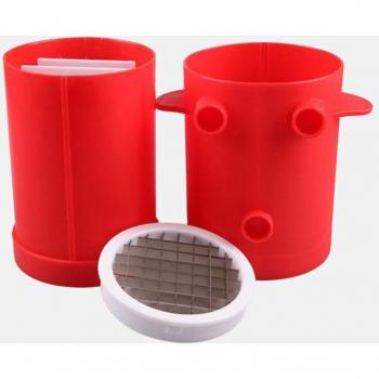 2-in-1 French Fry Cutter and Cooking Container