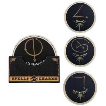 Pack de 4 Posavasos Mágicos Harry Potter – Licencia Oficial