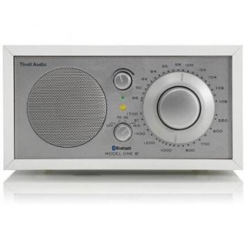 Tivoli Model One: UKW/MW Radio mit Bluetooth, Elegantweiß & Silbergrau