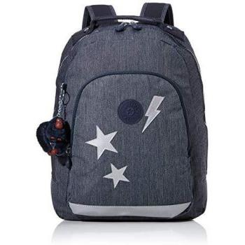 Kipling Class Room S Patch Sac à Dos, 40 cm, 15 Litres, Bleu