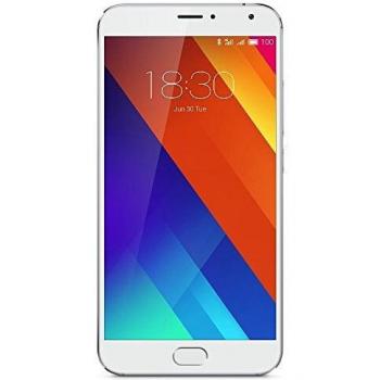 Meizu MX5 32GB Smartphone (5,5 Zoll, Helio X10, 20,7MP Kamera, Silber/Weiß)