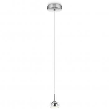 Philips myLiving LED Cypresse Pendelleuchte – einflammt chrom