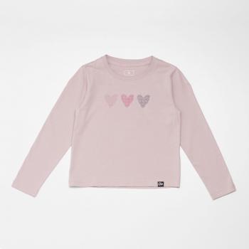 T-shirt Bambina Taglia 2 Rosa Up Basic