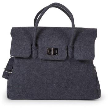 Borsa Neonata CHILDWOOD: Fasciatoio, Cambio Pannolini, Feltro Grigio Scuro