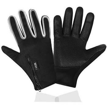 WESTWOOD FOX WFX Running gloves for Men Women (Black, Large)