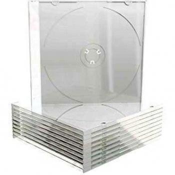 Verbatim CD Slimcase, 5 mm, Transparent, 100 Stück