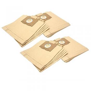 Vacuum Cleaner Dustbag 20x – 26 × 22 cm – Sand Paper – Fits Progress Diamant 4002‑4007