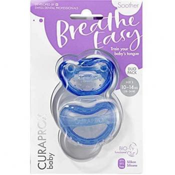 CURAPROX Baby‑Schnuller Set (Größe 2) – 10–14 kg, 18–36 Monat