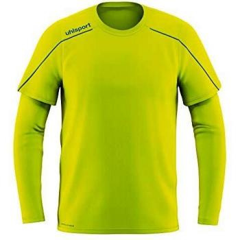 Uhlsport Herren Stream 22 Keeper Trikot, Fluo gelb/Radar blau, XXL