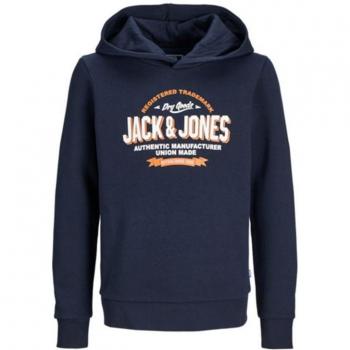 Jack & Jones Junior Kapuzenpullover Logo navy blazer