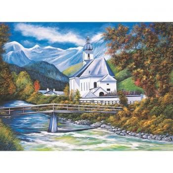 Montagne de Neige en Diamants 20×30 cm