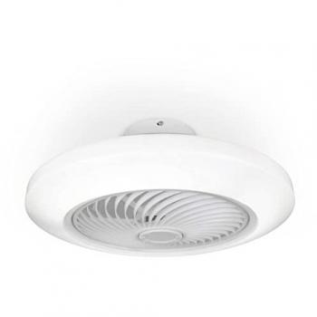 Ventilateur de plafond Noaton Triton 50 cm sans pales et lumière LED 26 W