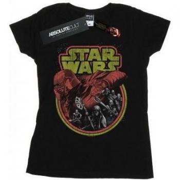 T-shirt Coton Star Wars Femme L'Ascension des Méchants Rétro