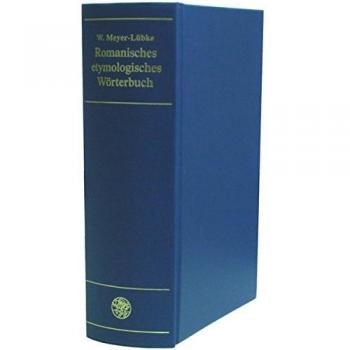 Romanisches etymologisches Wörterbuch (Sammlung romanischer Elementar