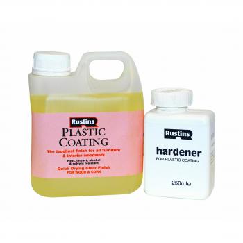 Rustins Plastic Furniture Coating Gloss 1L RUSFPCGG1L