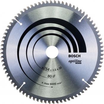 Bosch Scie Circulaire 80 ATB/N 30 mm Alésage 2,5 mm Coupe 1,8 mm Corps 254 mm