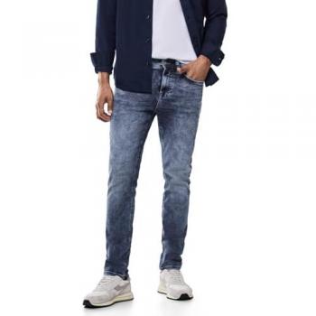 STREET ONE MEN Jeans 5-Pocket-Style in blau