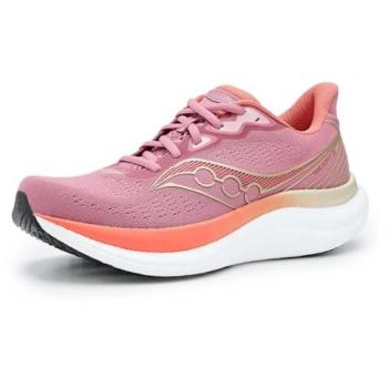 Saucony Triumph 23 Women’s Shoes – Pink‑Orange, Size 43