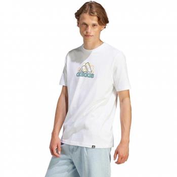 T‑shirt bianco puro Adidas Sportswear