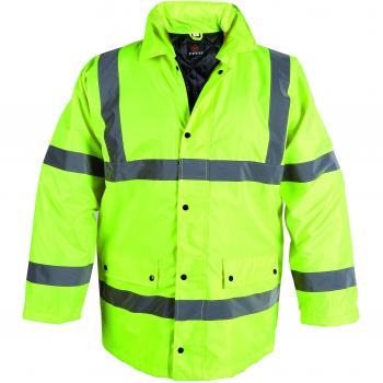 Class 3 Hi-Visible ProForce 300D Jacket, Yellow, M