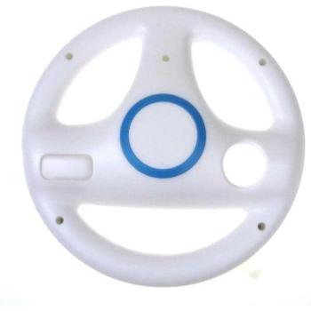 Volante oficial Mario Kart Racing blanco para Nintendo Wii