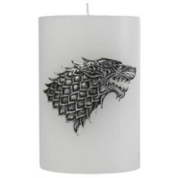 Game of Thrones House Stark Sculpted Insignia Candle