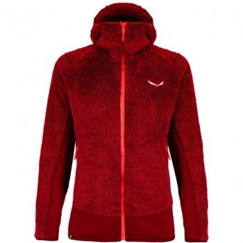 Forro Polar Salewa Tognazza Mujer Rojo Oscuro