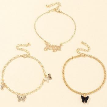 Handmade Bohemian Butterfly Foot Bracelet