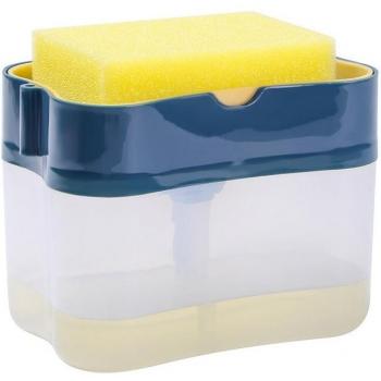 Liquid Soap Dispenser with Integrated Sponge