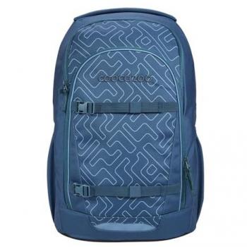 Schulrucksack EVERY – Blaues Muster