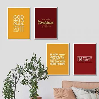 Láminas de Decoración con Frases Inspiradoras
