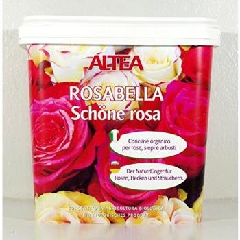 ALTEA ROSABELLA CONCIME ORGANICO PER LA COLTIVAZIONE DELLE ROSE, SIEPI E ARBUSTI IN CONFEZIONE DA 3,5 KG
