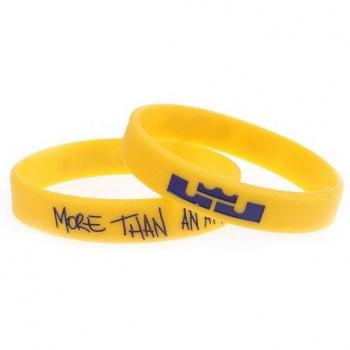 Baller Bold Rubber Letter Bracelet