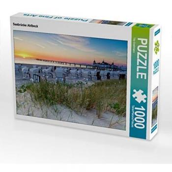 CALVENDO Puzzle Seebrücke Ahlbeck Bild von Tilo Grellmann