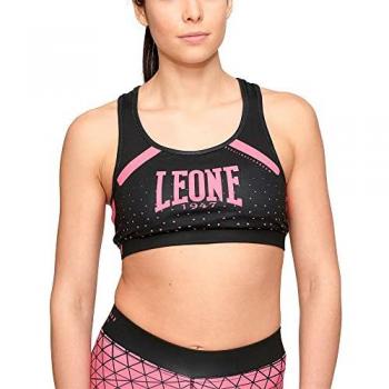 Top Deportivo Leone 1947 Tech Negro Rosa S