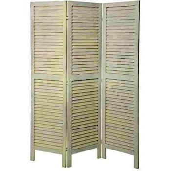 White Wooden Partition Screen