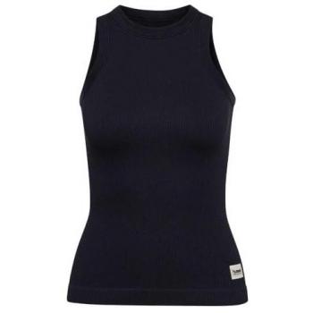 Hummel Pulse Ribbed T-Shirt, No Sleeves, Black L – Female